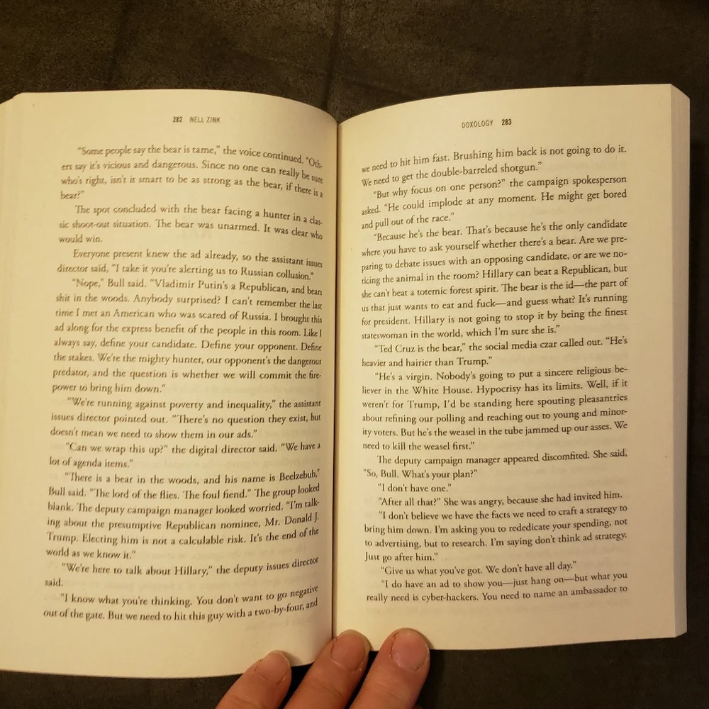 Doxology‎ by Nell Zink  Paperback book